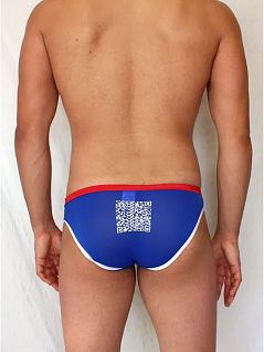 Слипы с QR-кодом сзади синего цвета Boefje RT47287